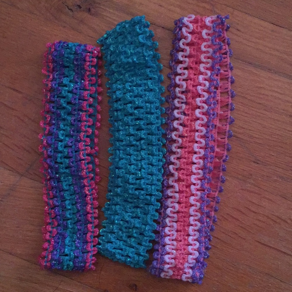 Bundle of Mostly New Hair Supplies / Headbands